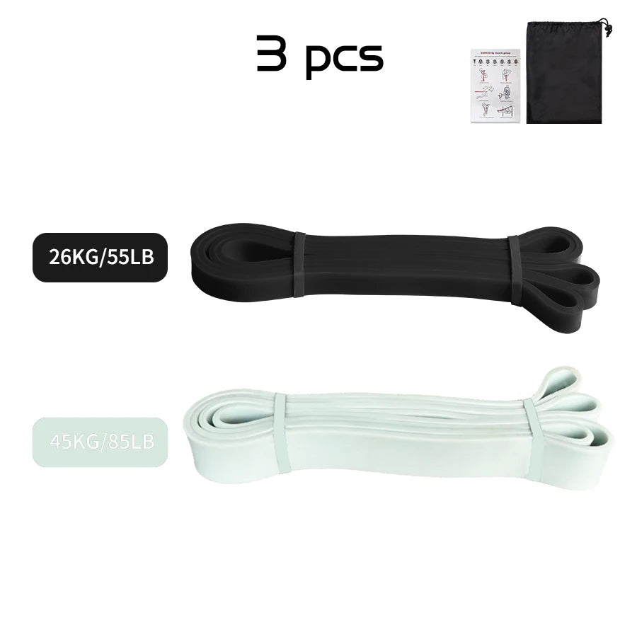 Heavy Duty Latex Resistance Band Exercise Elastic Band For Sport  Strength Pull Up Assist Band Workout Pilates Fitness Equipment