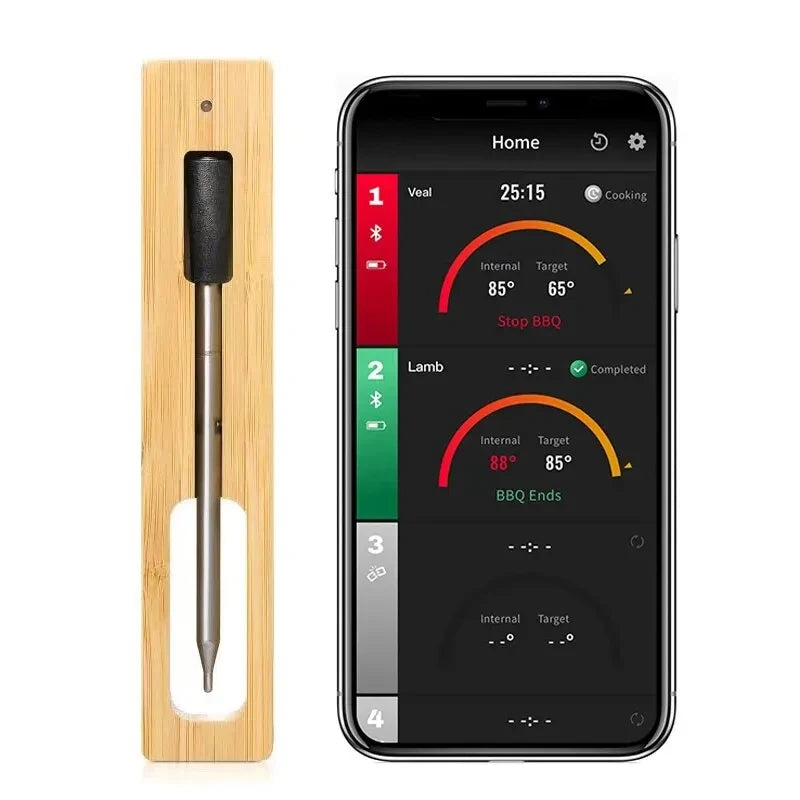 Smart Wireless Meat Food Thermometer Kitchen Cooking Tool