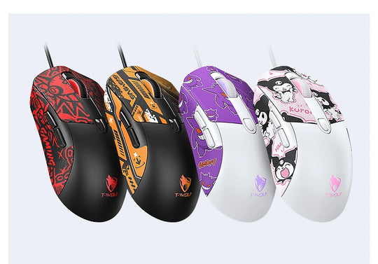 Wired Gaming Mouse - 6-Key High Precision Optical Mouse for PC & Laptop