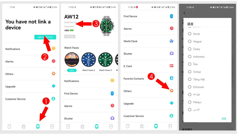 Luxury Smart Watch for Men - Fitness Tracker Bluetooth Call DIY Faces