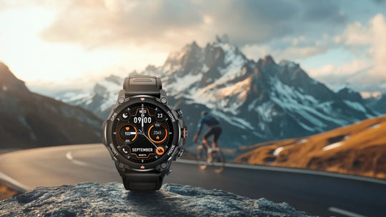 GPS Smartwatch - 1.43" AMOLED AI Sport Fitness Tracker with Bluetooth Call & Compass