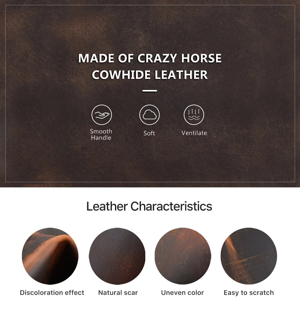 Vintage Genuine Leather Watches & Jewelry Organizers for Men Women
