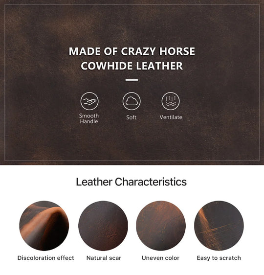 Vintage Genuine Leather Watches & Jewelry Organizers for Men Women