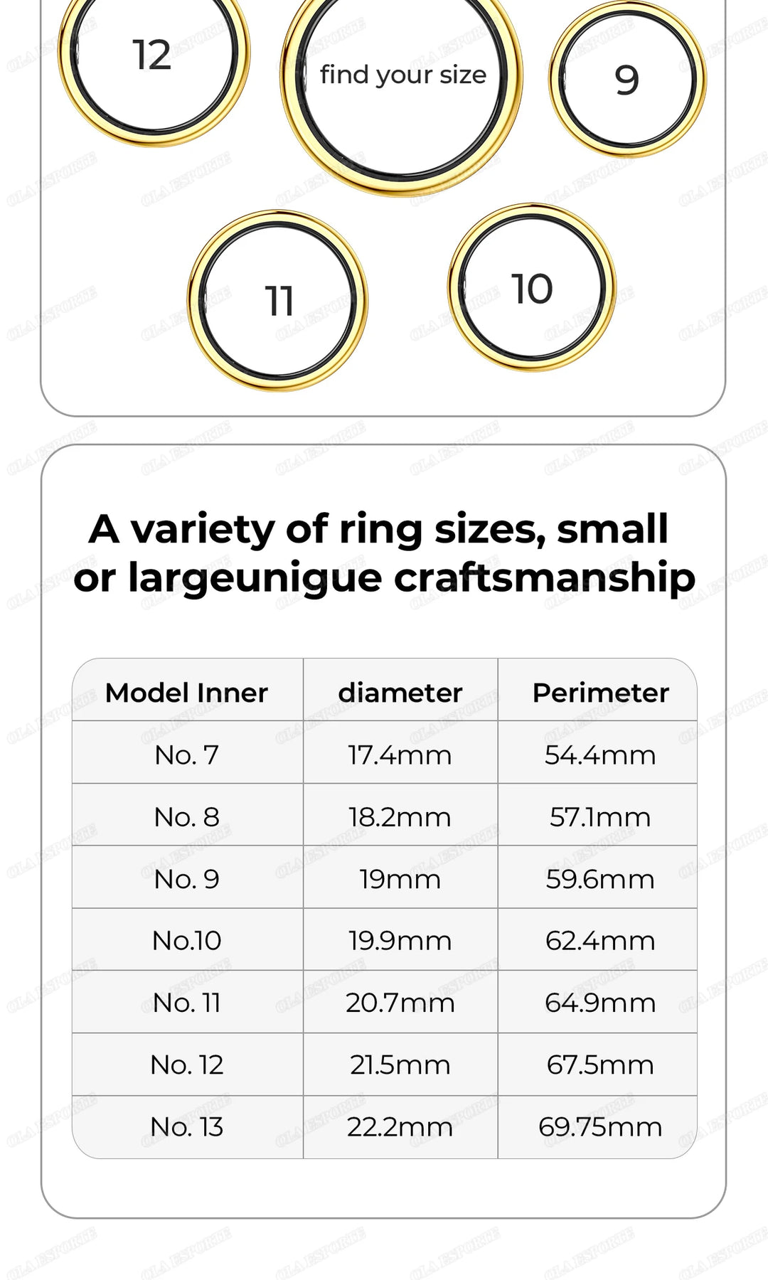 Smart Ring - Blood Oxygen Heart Rate Sleep Monitor GPS Tracking Waterproof