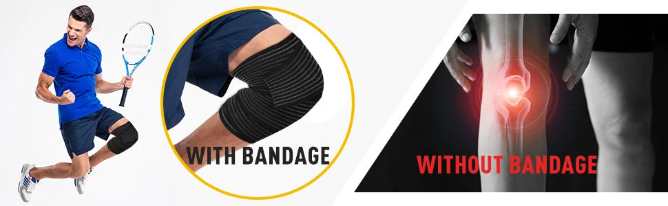 Compression Bandage Protector Knee Support Brace Sports