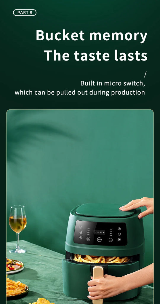 5L Smart Electric Air Fryers