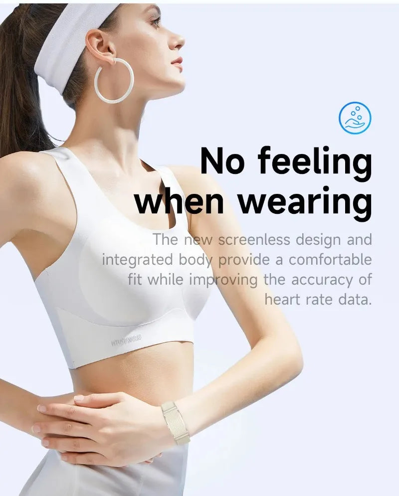 Smart Bracelet - Heart Rate & Blood Oxygen Monitor Fitness Tracker for Men & Women