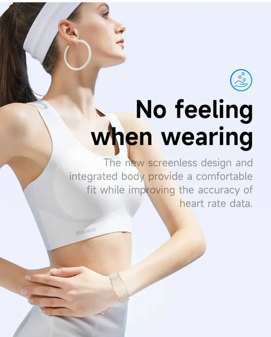 Smart Bracelet - Heart Rate & Blood Oxygen Monitor Fitness Tracker for Men & Women