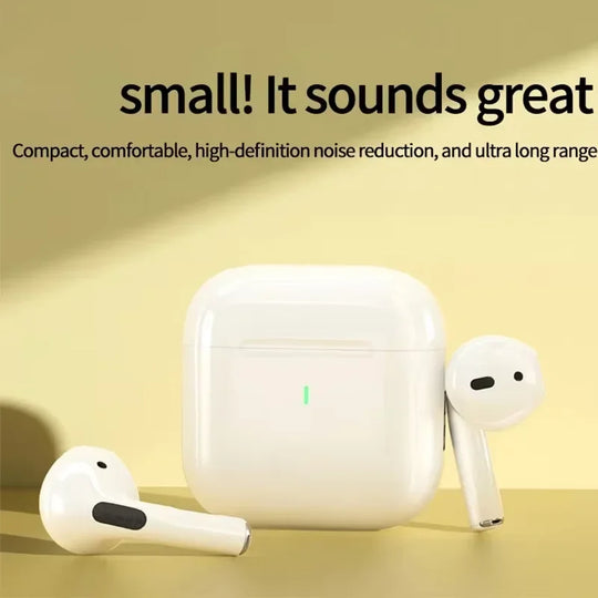 True Wireless Earbuds with Active Noise Cancelling - Bluetooth 5.3 Earphones