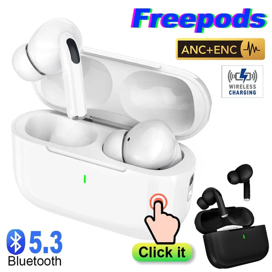 Wireless Earbuds - Active Noise Cancelling Sports Gaming Headphones