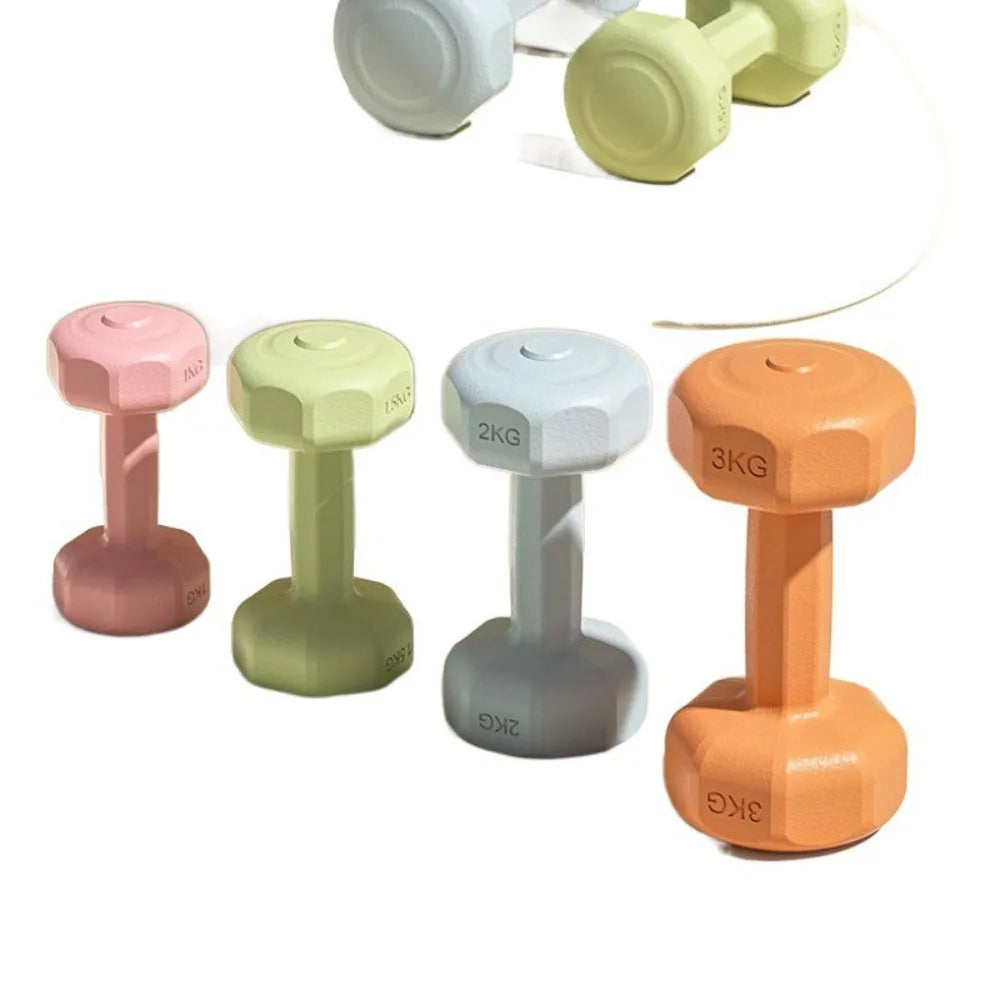 Fitness Dumbbell Set PVC Non-Slip