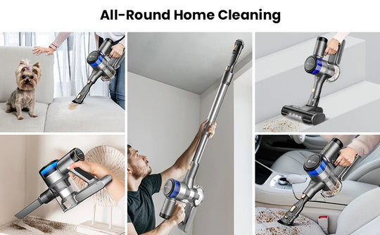 Stick Cordless Vacuum Cleaner for Hardwood Floor Pet Hair Home & Car