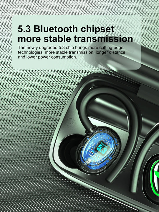 i22A TWS Wireless Earbuds - ENC Noise Cancellation with LED Power Display