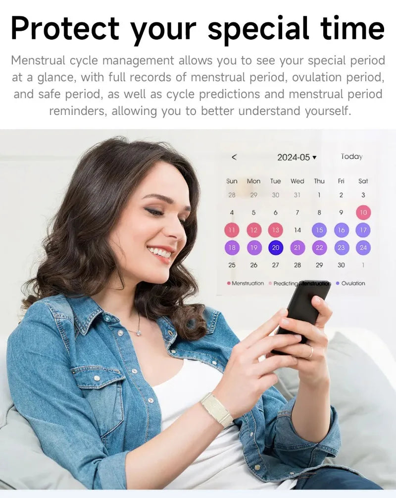 Smart Bracelet - Heart Rate & Blood Oxygen Monitor Fitness Tracker for Men & Women