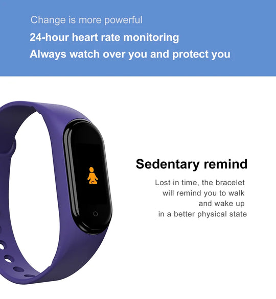 Smart Watch - Blood Pressure Heart Rate Monitor Fitness Tracker