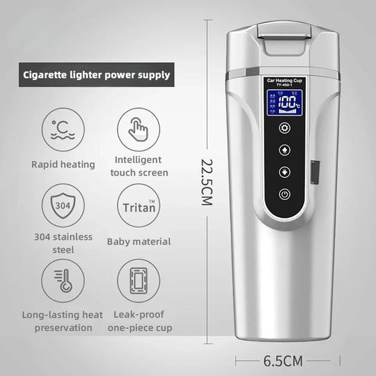 Car Electric Hot Water Mug