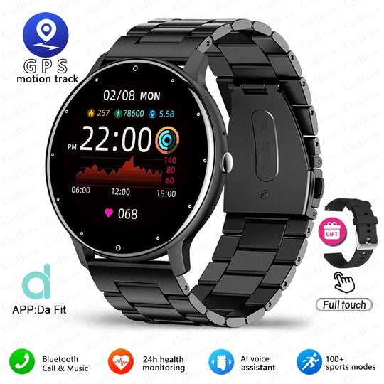Smart Watch for Men - Sports Fitness Tracker Bluetooth Call