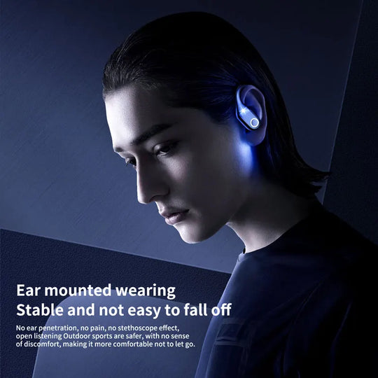 ANC Wireless Earbuds - Bluetooth 5.3 TWS with Dual Mics & ENC Noise Cancellation