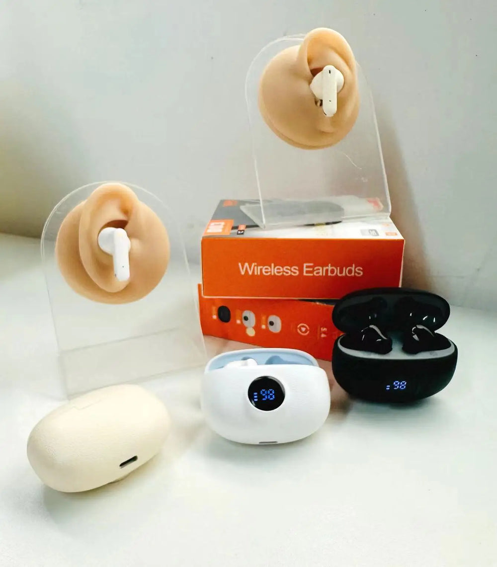 Wireless Earbuds - ANC ENC Noise Cancelling Subwoofer Headset