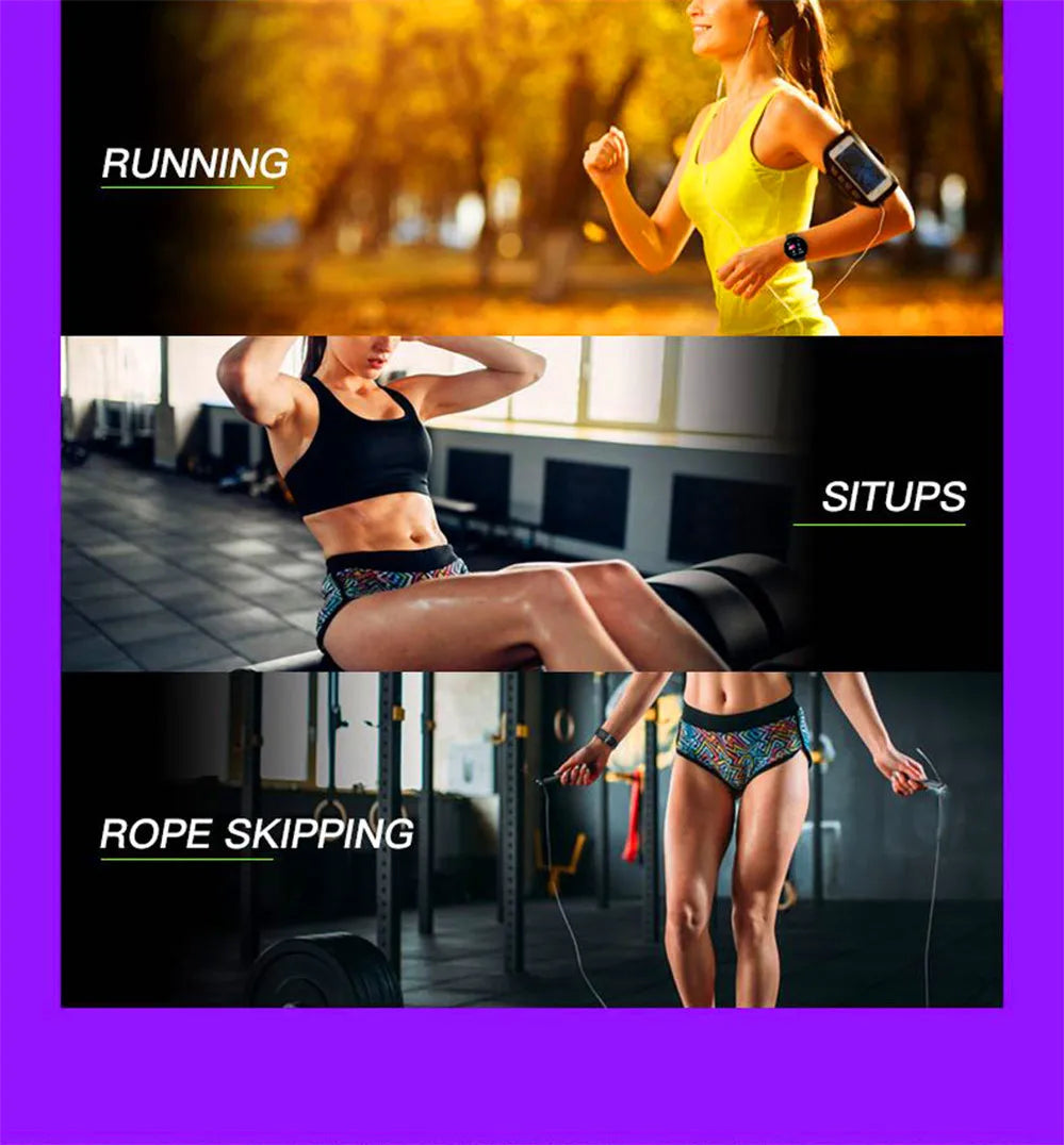 Smart Watch - Heart Rate Monitor Fitness Tracker Round Digital Watch