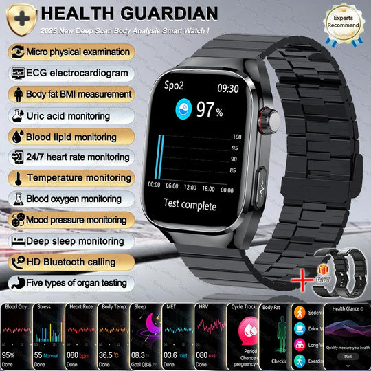 Women's Smart Watch - BMI Menstrual Cycle ECG Heart Rate Fitness Tracker