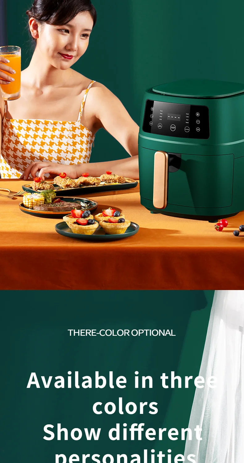 5L Smart Electric Air Fryers