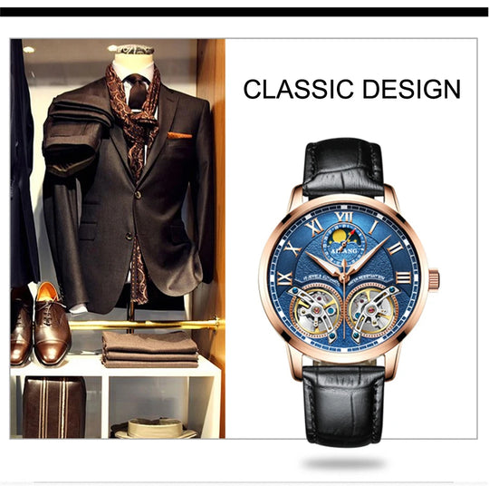 AILANG top luxury brand men's automatic watch