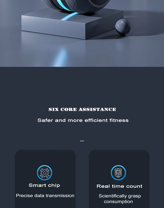 Intelligent Automatic Rebound Ab Roller, Abdominal Wheel for camping, Silent Fitness, Abdominal Strengthening Wheel