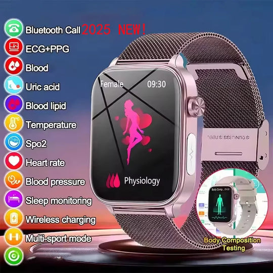 Smart Watch for Women - Heart Rate Health Tracker Menstrual Monitor