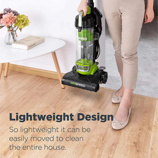 Bagless Upright Vacuum Cleaner - Powerful Suction for Home Use