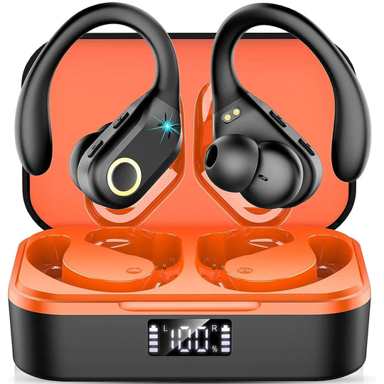 ANC Wireless Earbuds - Bluetooth 5.3 TWS with Dual Mics & ENC Noise Cancellation