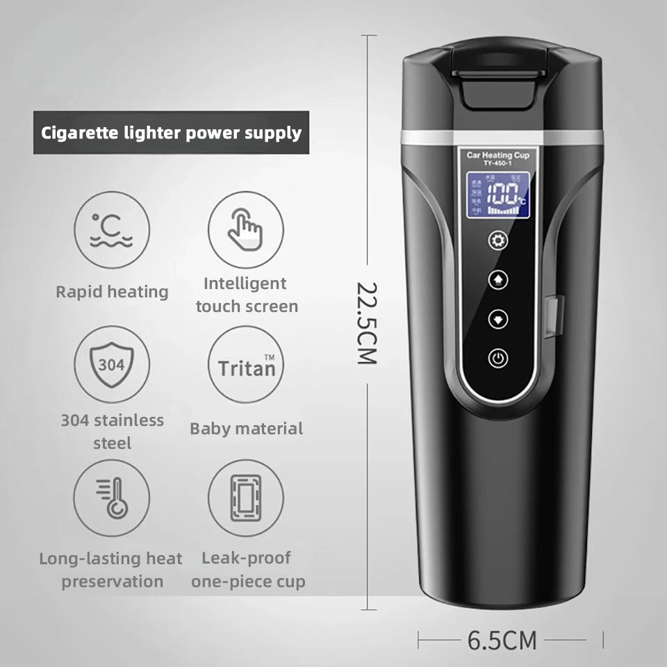 Car Electric Hot Water Mug