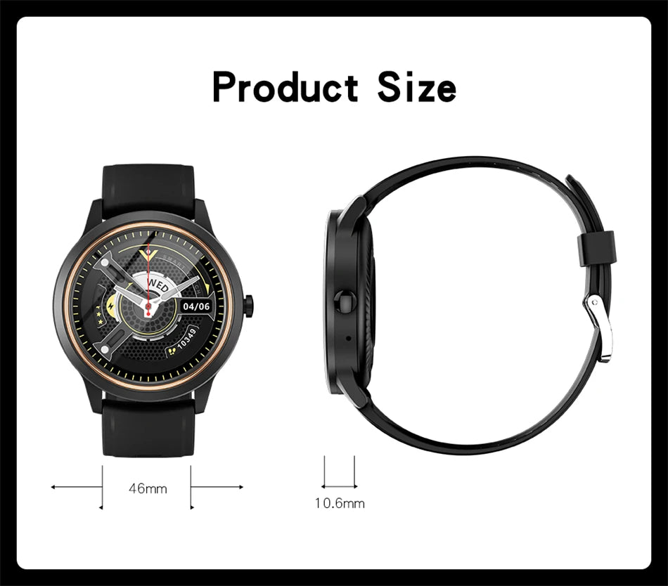 Women's Bluetooth Smart Watch - Heart Rate Blood Pressure Monitor Waterproof Smartwatch for Android & iOS