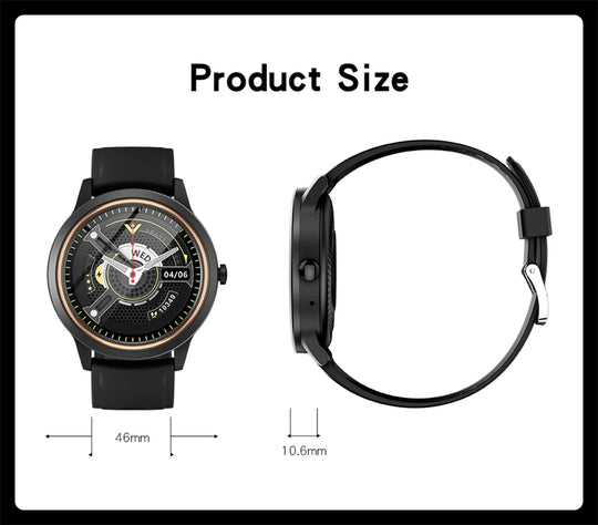 Women's Bluetooth Smart Watch - Heart Rate Blood Pressure Monitor Waterproof Smartwatch for Android & iOS