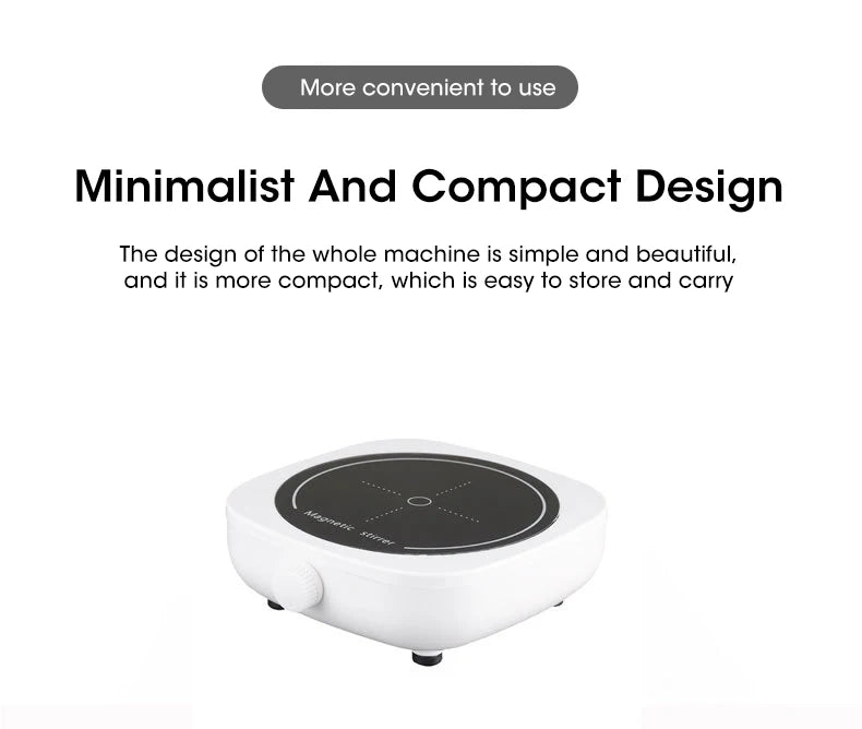 Magnetic Stirrer Kitchen Liquid Mixing Mini Lab Stir Mixer