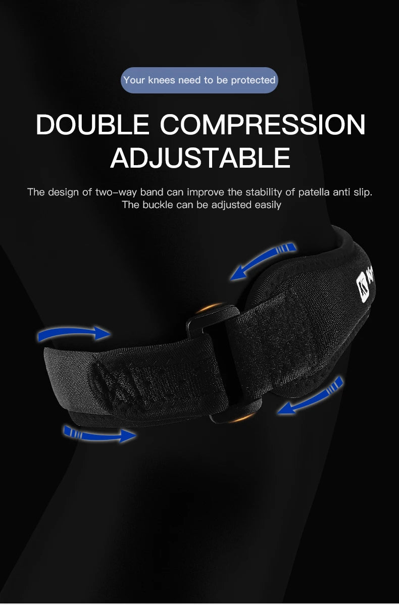 Adjustable Knee Pad for Pain Relief and Knee Support