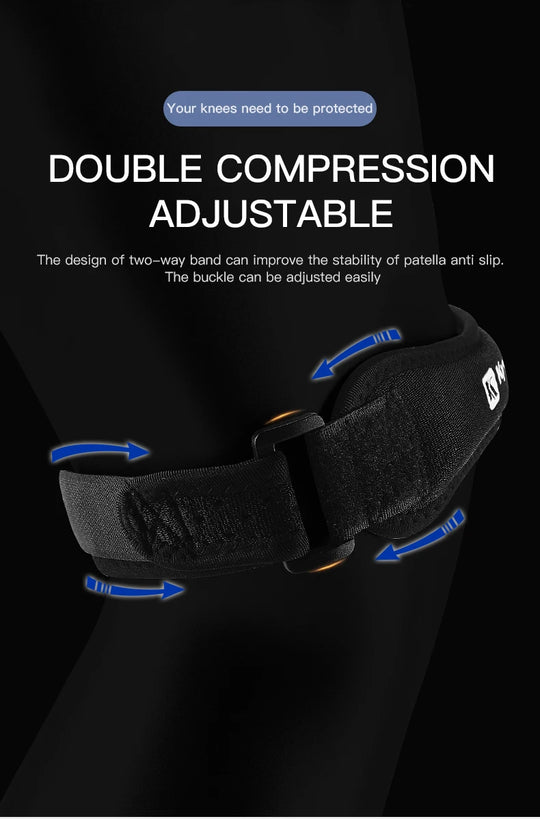 Adjustable Knee Pad for Pain Relief and Knee Support