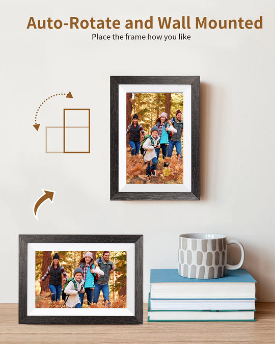 10.1 Inch WiFi Digital Picture Frame, 1280x800 IPS HD