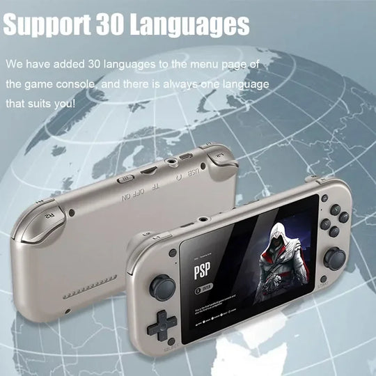 Retro Handheld Game Console - 4.3" Screen, 30000 Games, PSP PS1 Emulator, 64GB/128GB