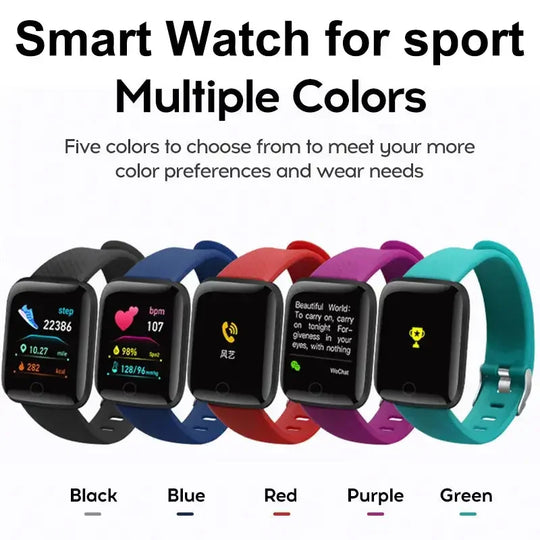 2025 Smartwatch - Full Touch Screen IP67 Waterproof Fitness Tracker