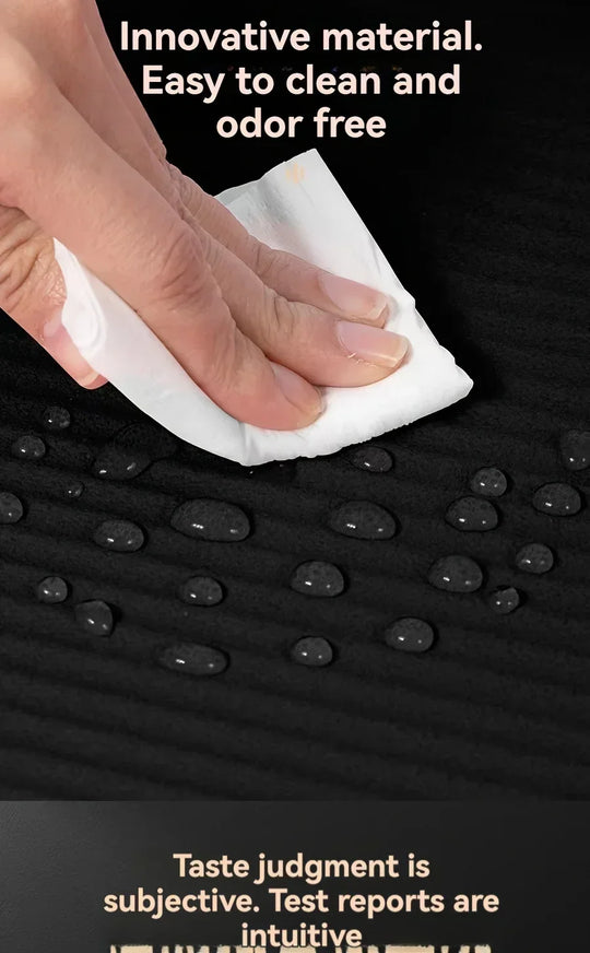 Thick Non-Slip Yoga Mat - Durable NBR Rubber for Home Fitness & Workouts