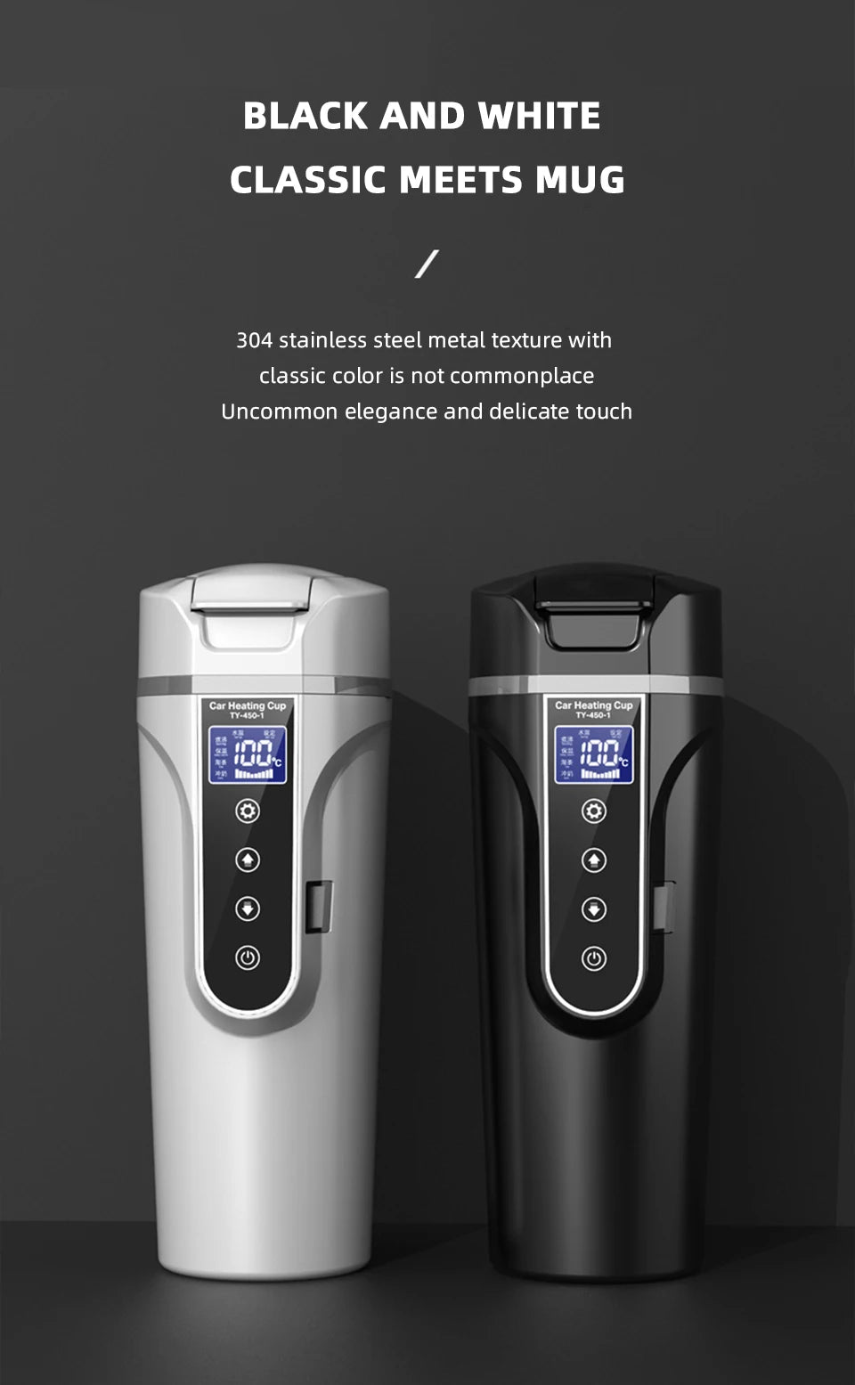 Car Electric Hot Water Mug