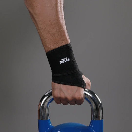 1 Piece Neoprene Breathable Adjustable Wrist Support Wraps for Weightlifting Kettlebell