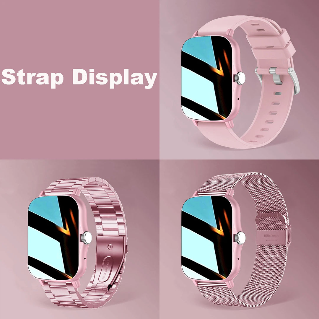 Smart Watch - AMOLED Bluetooth Call GPS NFC Waterproof Fitness Tracker