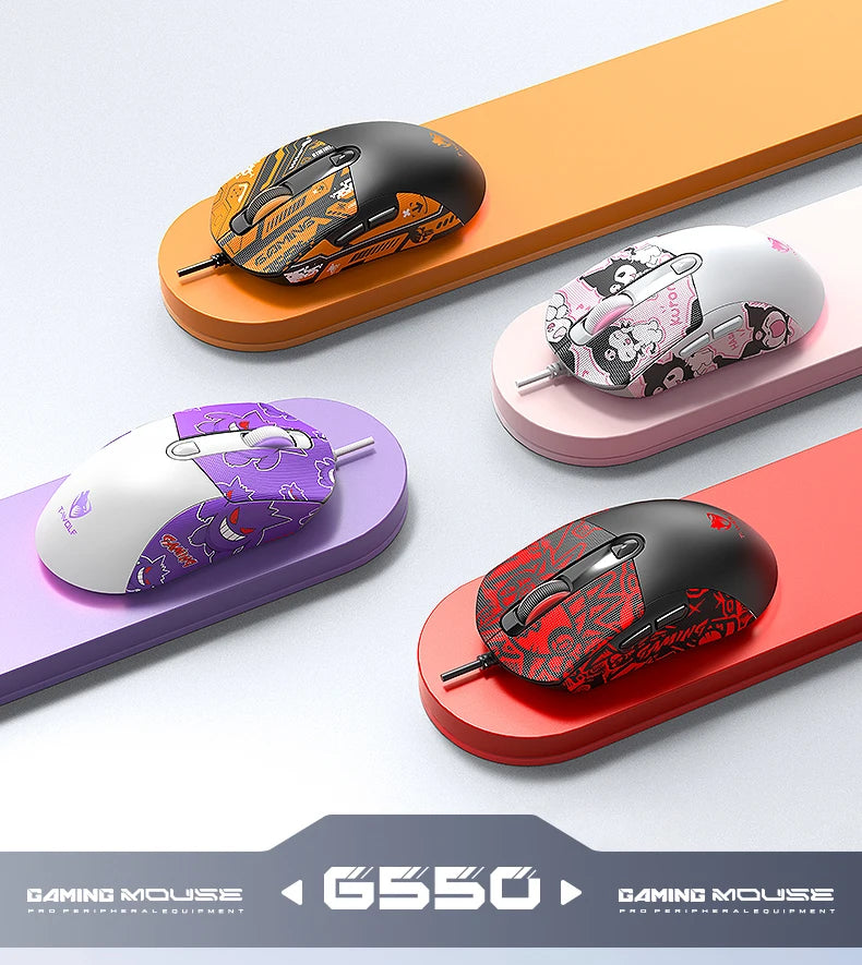 Wired Gaming Mouse - 6-Key High Precision Optical Mouse for PC & Laptop