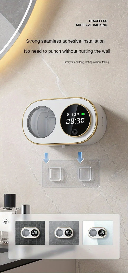 Sarmocare Smart Foaming Soap Dispenser - Touchless, LED Screen, 320ml, 3000mAh, USB-C