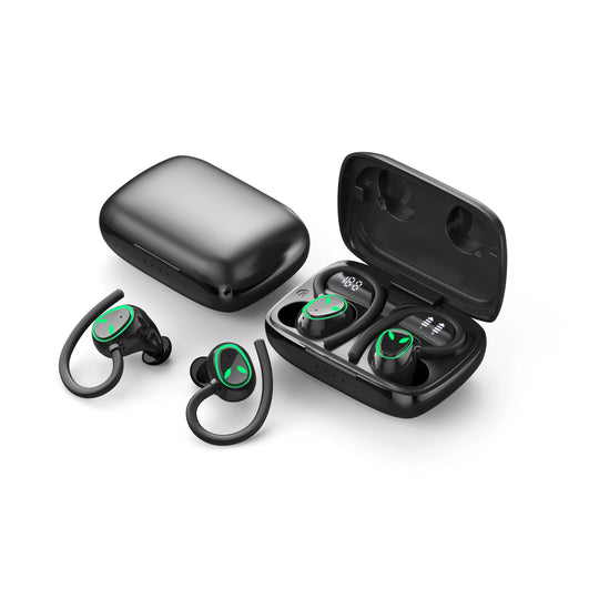 i22A TWS Wireless Earbuds - ENC Noise Cancellation with LED Power Display