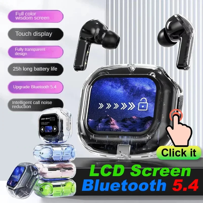 Wireless Earbuds - Active Noise Cancelling Sports Gaming Headphones