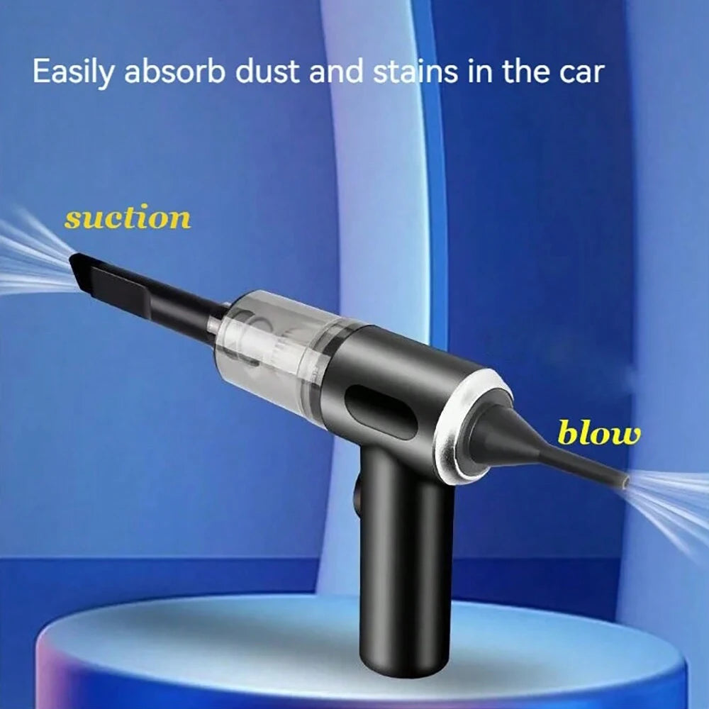 USB Vacuum Cleaner - Rechargeable Mini Car & Household Handheld Cleaner