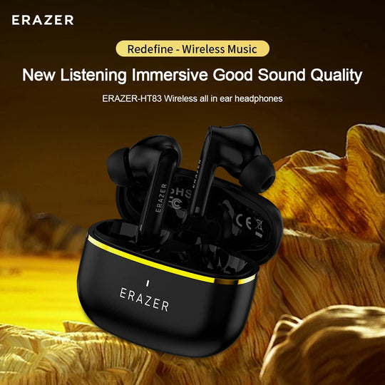 Wireless Bluetooth Earbuds - HiFi Stereo Sports Noise Reduction Headphones